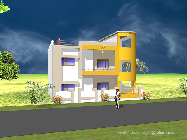 Architectural Home Design by Vivek Shrivastava   Category  Private