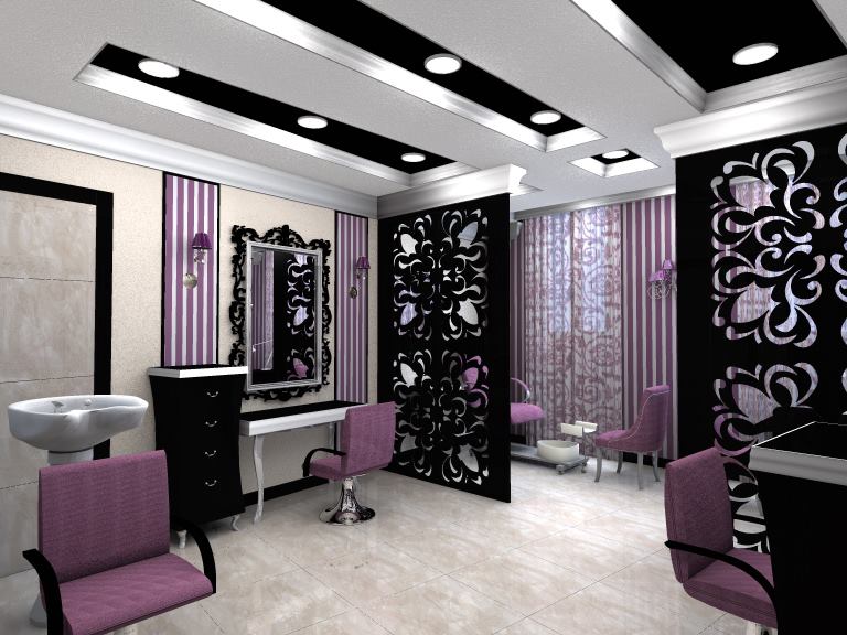 Ellenslillehjorne Beauty Salon Design Interior