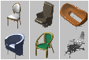 Download 3D Chairs convert.