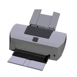 Printer DJ 3D Model Preview #4465935a