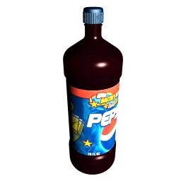 Download 3D Pepsi Bottle