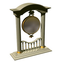 clock classic 3D Model Preview #0fb9c691