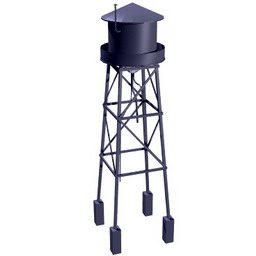 3D Watertower preview