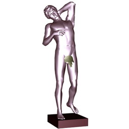 statuette adam 3D Model Preview #ddf9d27c