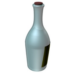 3D Bottle preview