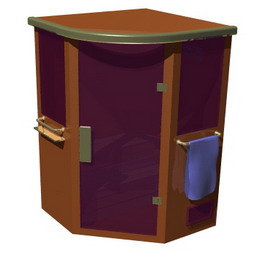 3D Sauna preview