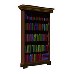 bookshelf - 3D Model Preview #afc71dd9