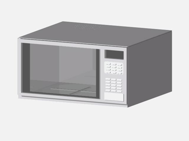 detail microwave 3D Model Preview #cb829b59