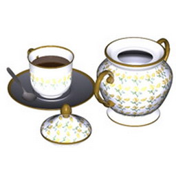 Download 3D Tea-set