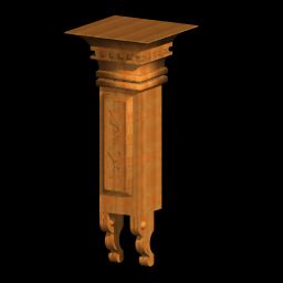 3D Carved Column preview
