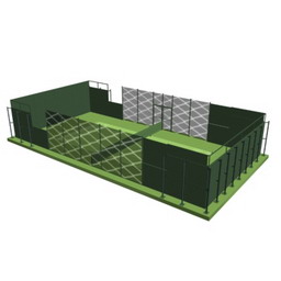 tennis court 3D Model Preview #1f70fbd1