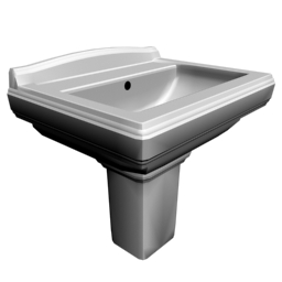 wash-stand bowl 3D Model Preview #06149931