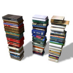 books - 3D Model Preview #08440538