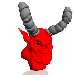 demon head 3D Model Preview #27040c4f