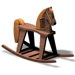rocking-horse- 3d 3D Model Preview #11ccde83