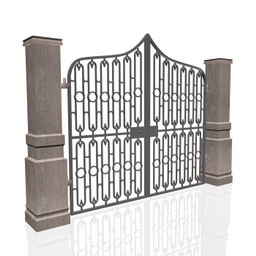 gates  3D Model Preview #f498737d