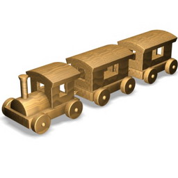 toy-train - 3D Model Preview #627d0fee
