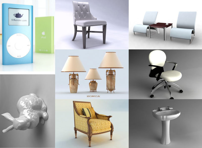 3d Model Chair Category Chairs Tables Sofas