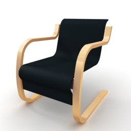chair-42 black- 3D Model Preview #abd3cf89