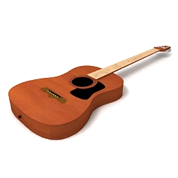 guitar - 3D Model Preview #fa777c46