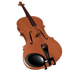 ponty`s violin 3D Model Preview #9231c129