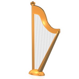 3D Harp preview