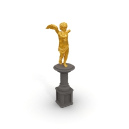 cupid-statue  3D Model Preview #17cff783
