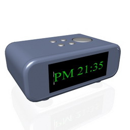 alarmclock - 3D Model Preview #c56655c0