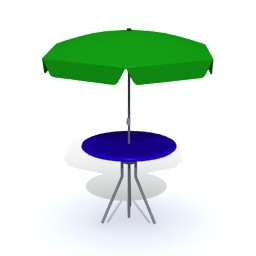 table-tea-garden - 3D Model Preview #d47b63ac