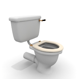 3D Model Toilet | Category: Sanitary Ware