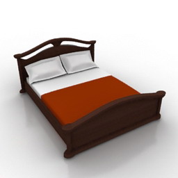 bed  3D Model Preview #a7fa62bd