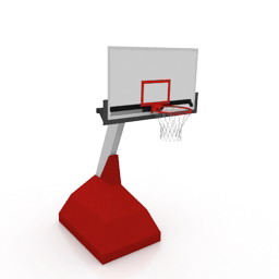 indoor basketball 3D Model Preview #efb427dd
