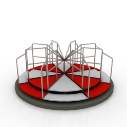 carousel - 3D Model Preview #a1f119ac