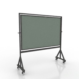 Whiteboard 3d Max Free Model