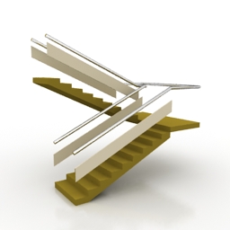 3D Stairs preview