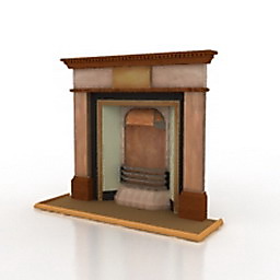 fireplace - 3D Model Preview #3f3baf9e
