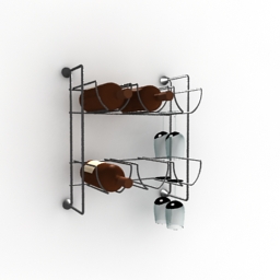 kitchen shelf 3D Model Preview #b7c91e2b