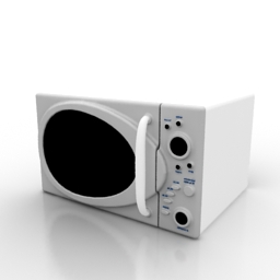 microwave 3D Model Preview #c59b7eee