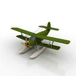 3D Aeroplane preview