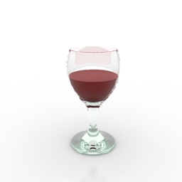 3D Wineglass preview