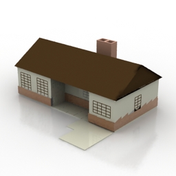 house 3D Model Preview #0039ebaa