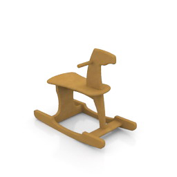 rocking horse 3D Model Preview #19be8e29