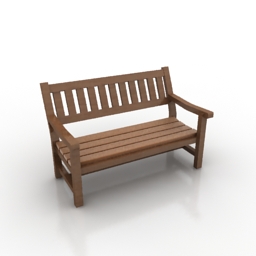 bench 3D Model Preview #b14242d6