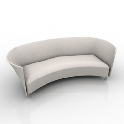sofa juliet 3D Model Preview #dd8bdb32