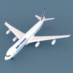 Airbus A340 300 Airfrance 3d Model Max 3ds For Interior