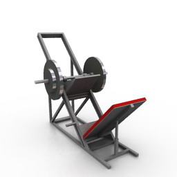 gym leg 3D Model Preview #6280714e
