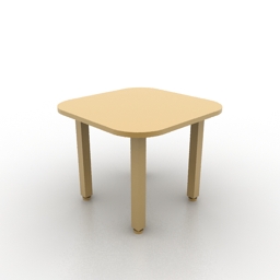 patio table 3D Model Preview #83f13fc5