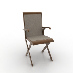 patio chair 3D Model Preview #542774b1