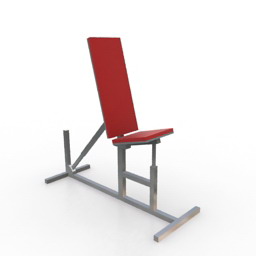 gym incline 3D Model Preview #113030a4