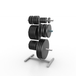 gym weight 3D Model Preview #da39765c